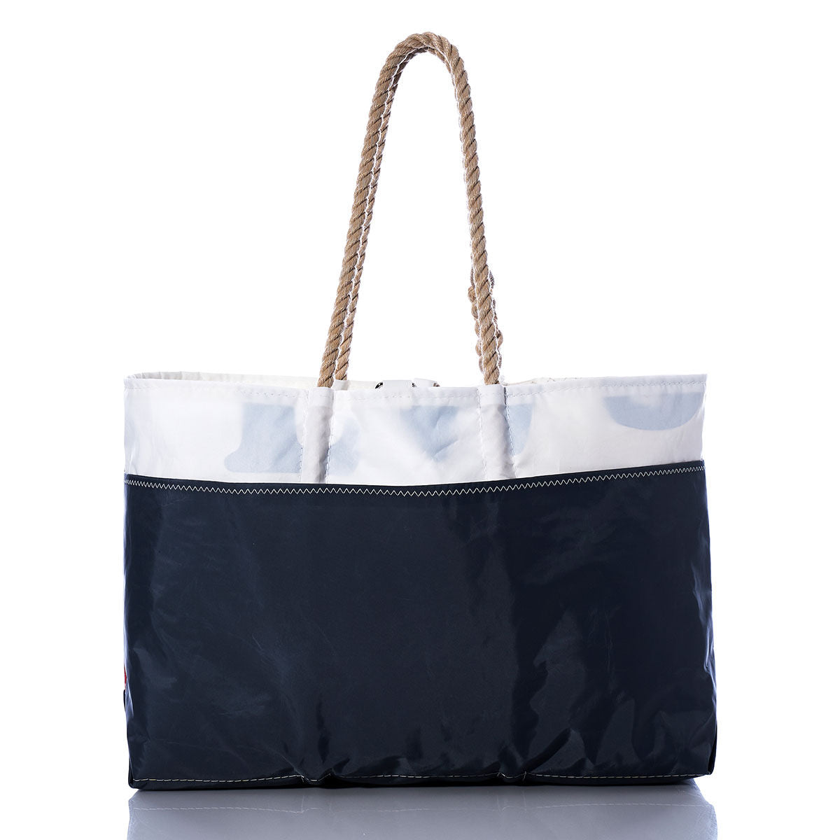 Vintage Red Stripe Ogunquit Beach Tote Alternate View