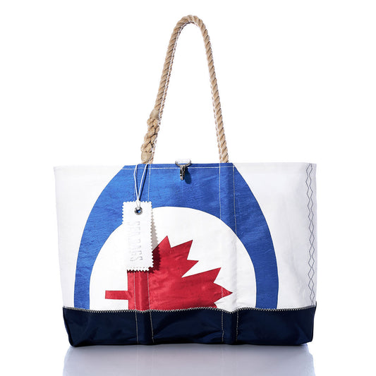 Vintage Maple Leaf Ogunquit Beach Tote