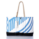 Vintage Blue Graphic Ogunquit Beach Tote