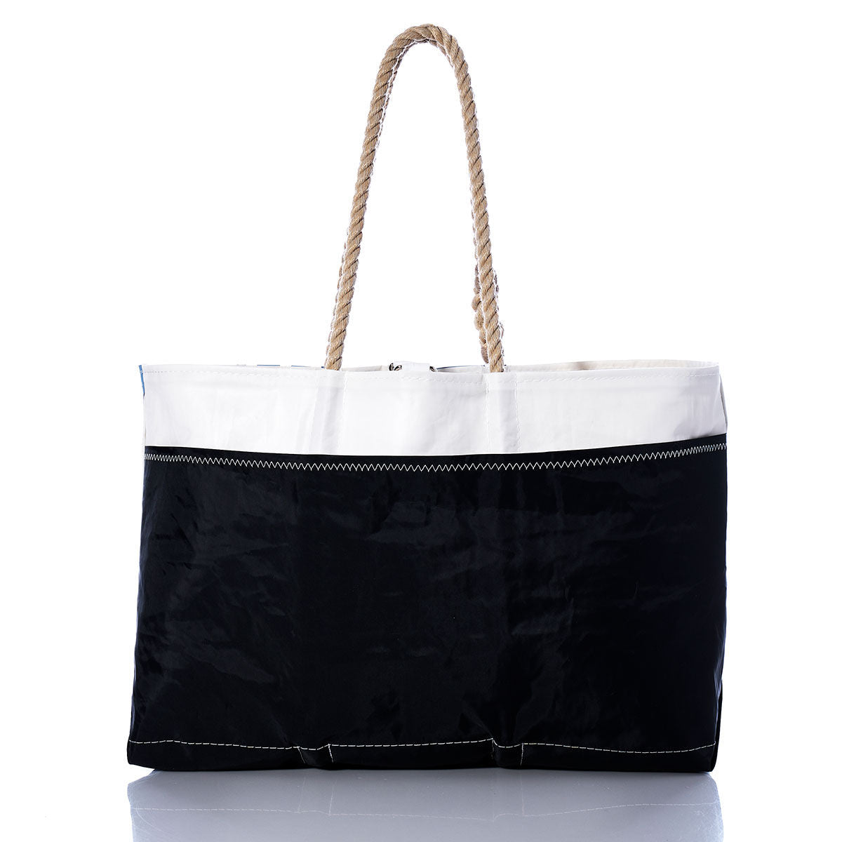 Vintage Blue Graphic Ogunquit Beach Tote Alternate View