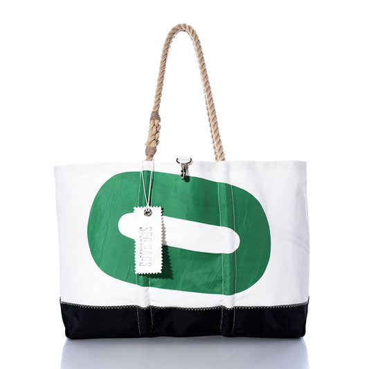Vintage Green 0 Ogunquit Beach Tote