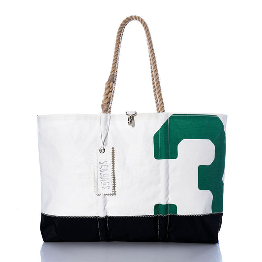 Vintage Green 3 Ogunquit Beach Tote