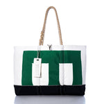 Vintage Green B Ogunquit Beach Tote
