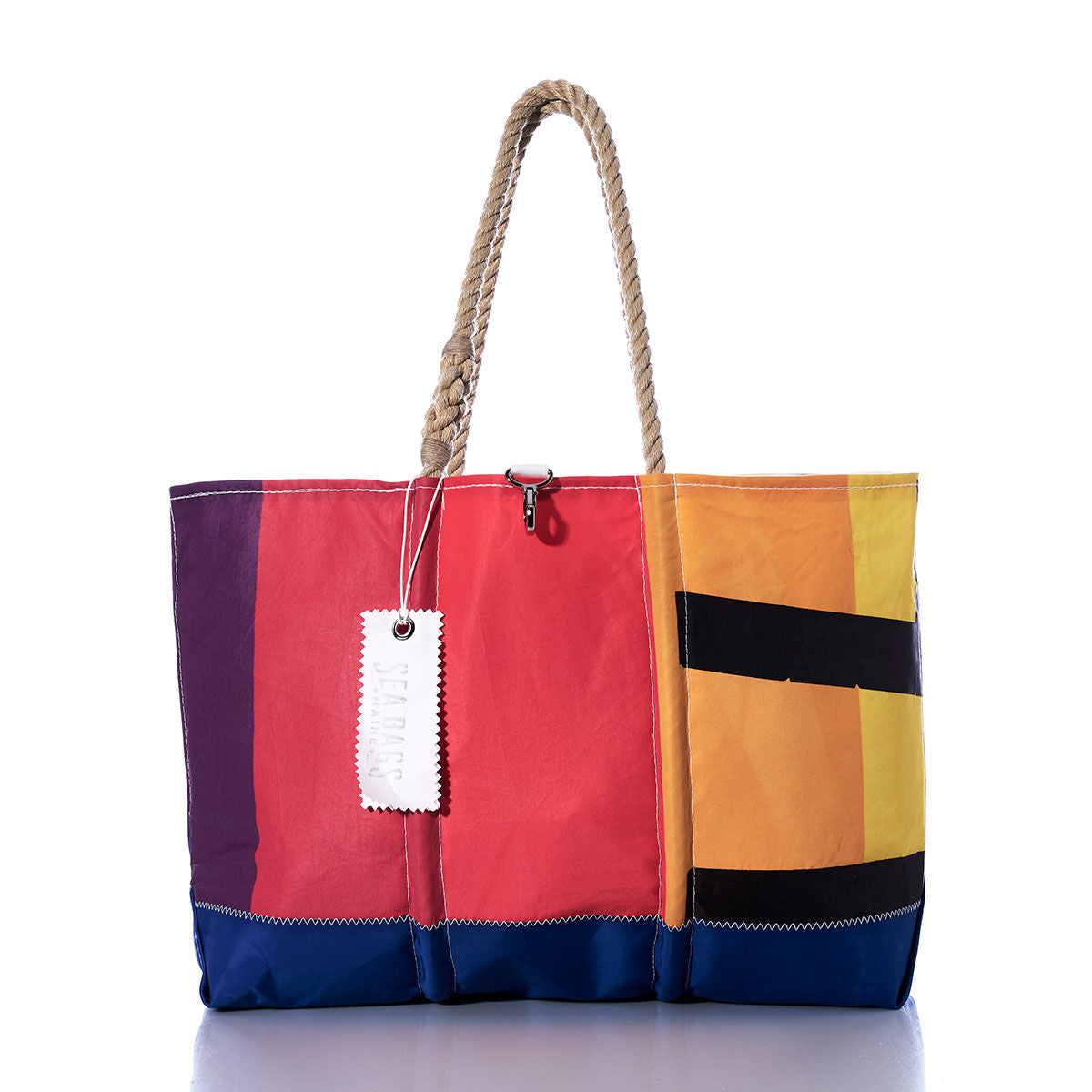 Vintage Rainbow Ogunquit Beach Tote