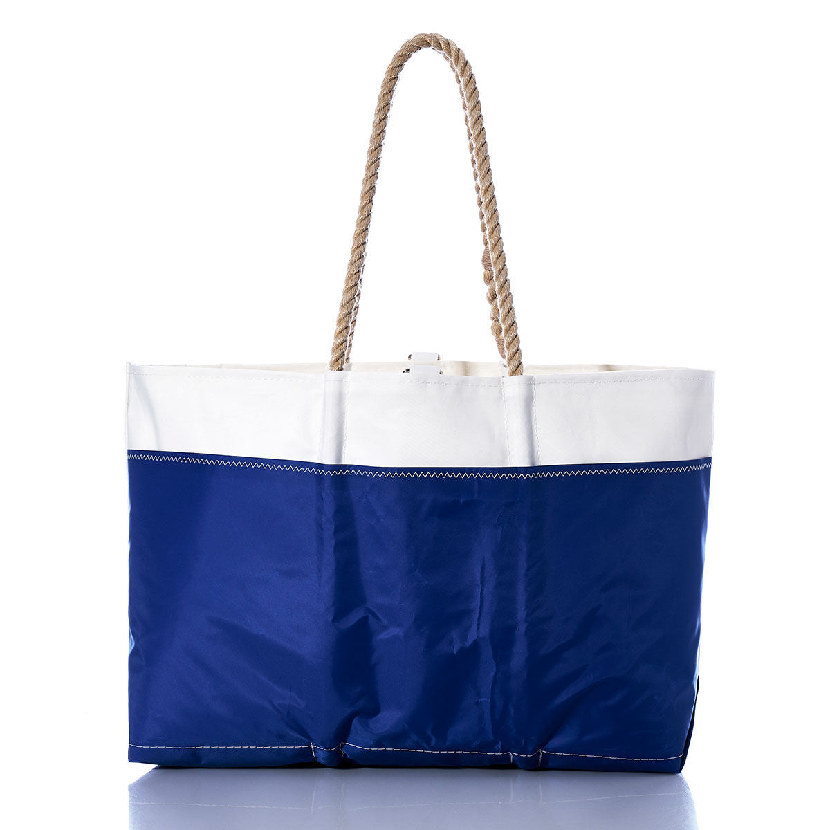 Vintage Red and Blue Ogunquit Beach Tote Alternate View