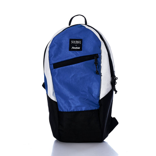 Vintage Blue and White Crew Backpack