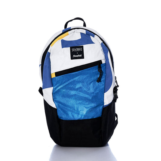 Vintage Blue and Yellow Crew Backpack