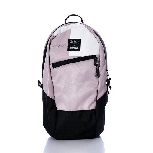 Vintage Gray and White Crew Backpack
