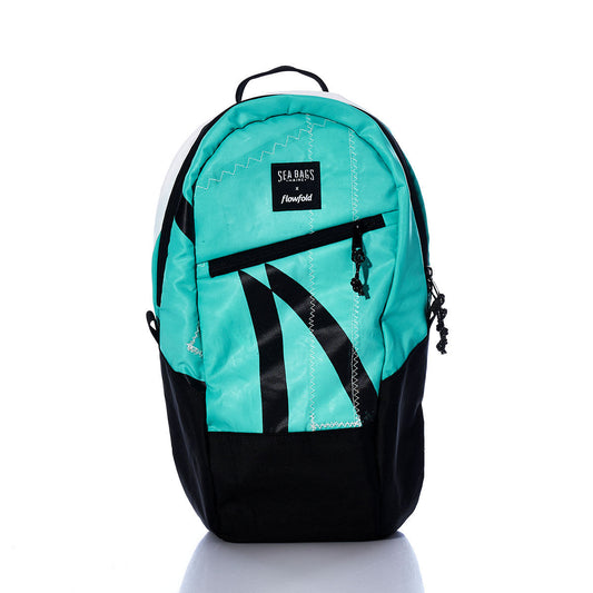 Vintage Teal and Black Crew Backpack
