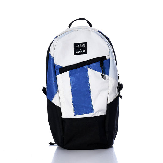 Vintage Blue and White Crew Backpack