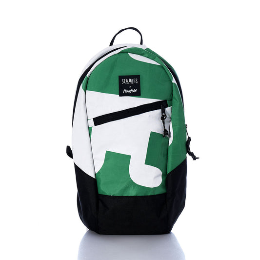 Vintage Green and White Crew Backpack