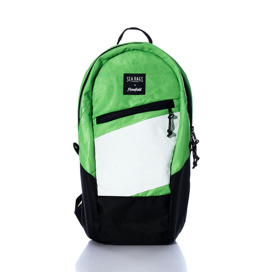 Vintage Green and White Crew Backpack
