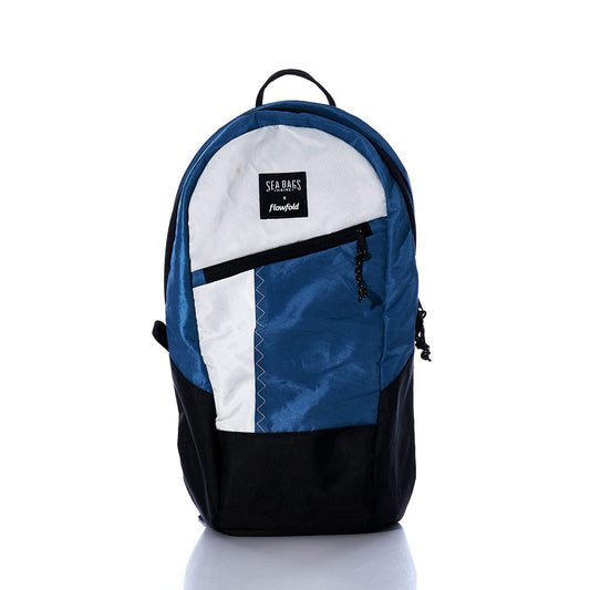 Vintage Blue and White Crew Backpack