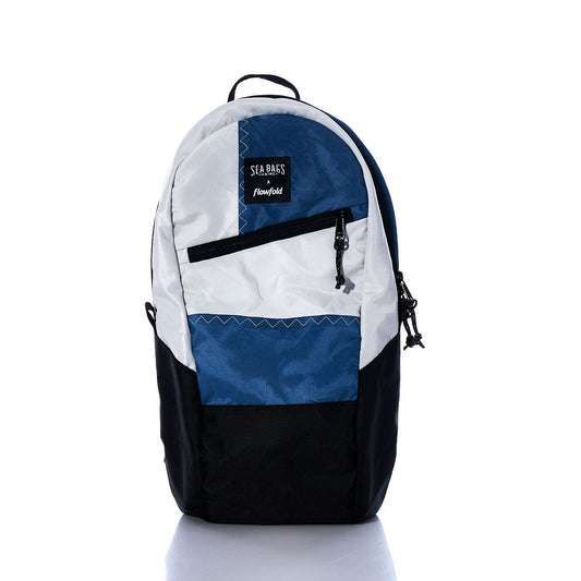 Vintage Blue and White Crew Backpack