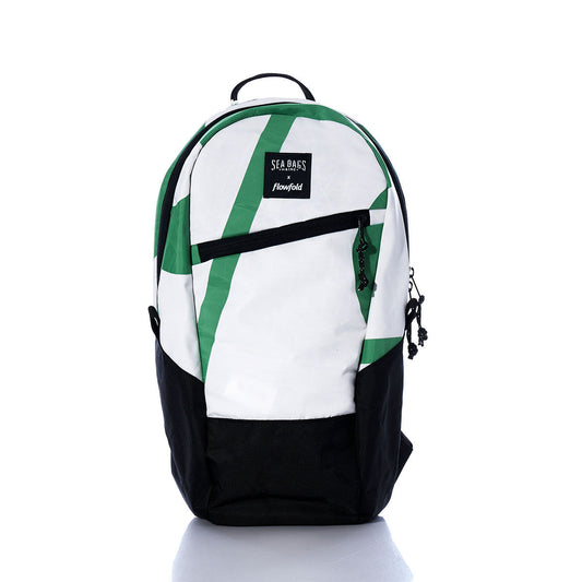 Vintage Green and White Crew Backpack