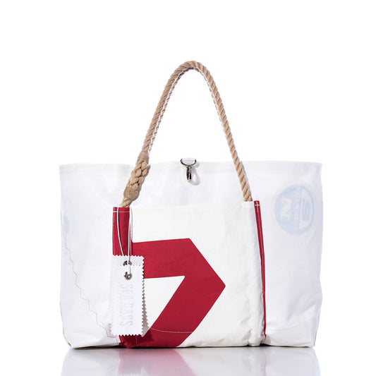 Vintage Red 4 Wharf Tote