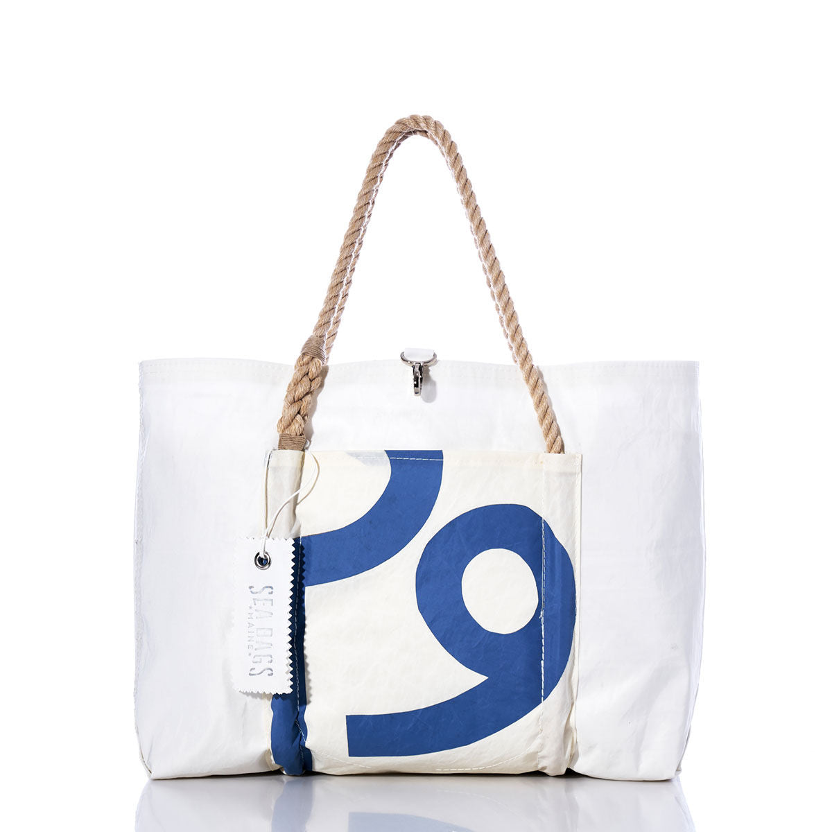 Vintage Blue 9 Wharf Tote