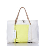 Vintage Neon Yellow Wharf Tote