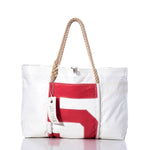 Vintage Red 5 Wharf Tote