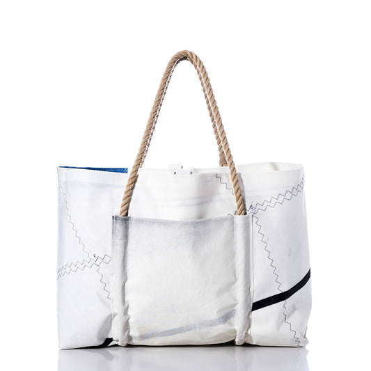 Vintage Black and White Wharf Tote Alternate View
