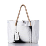 Vintage Black and White Wharf Tote