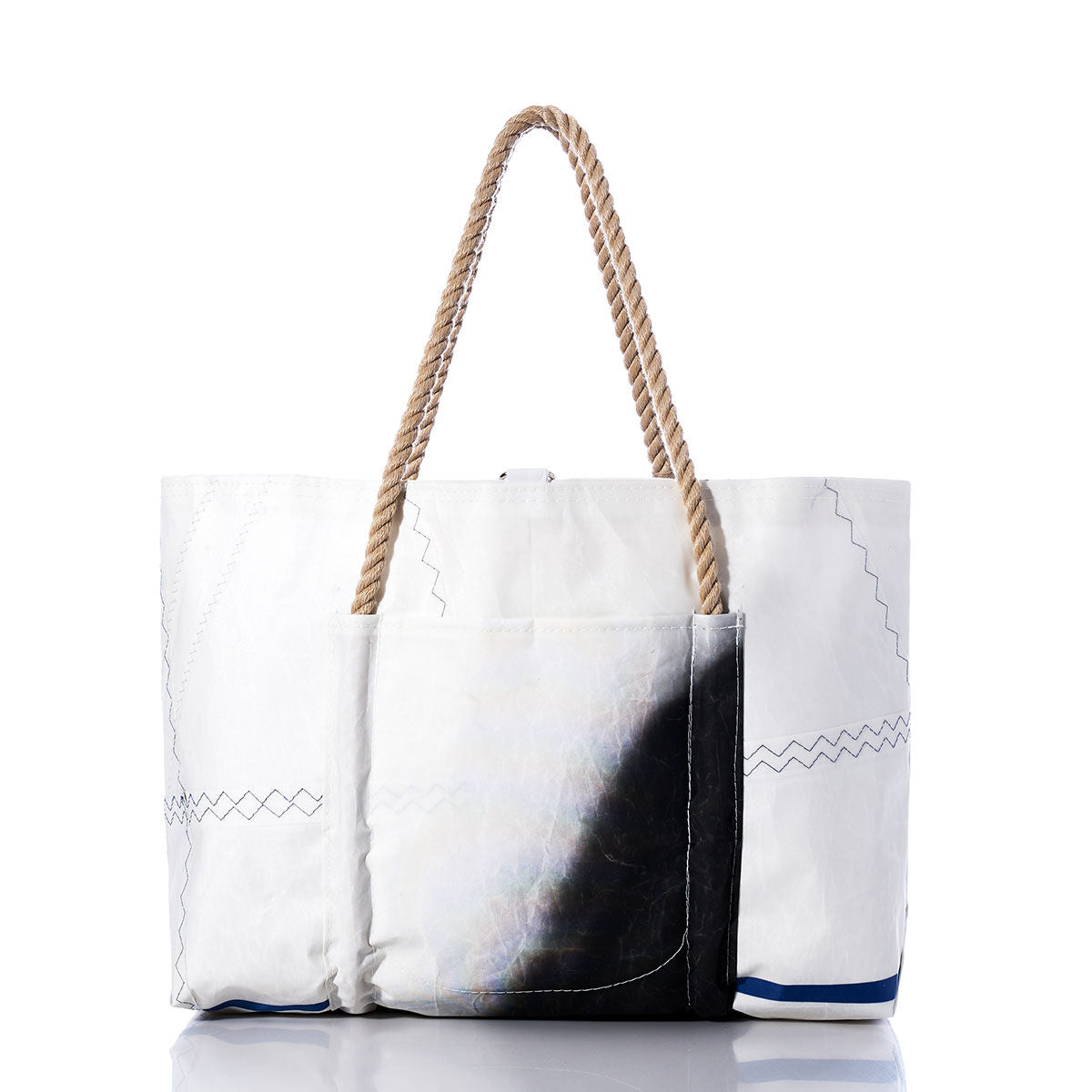 Vintage Black and White Wharf Tote Alternate View