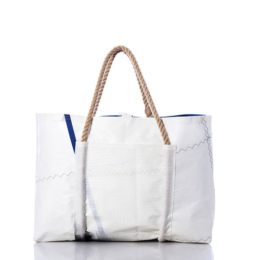 Vintage Black and White Wharf Tote Alternate View