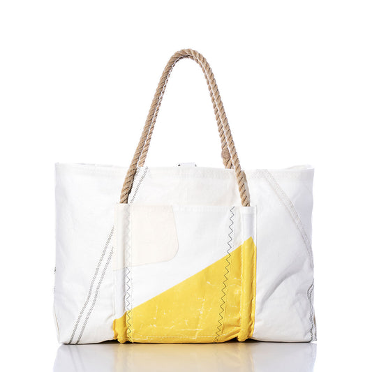 Vintage Yellow Wharf Tote Alternate View