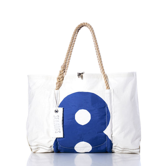 Vintage Blue 8 Wharf Tote