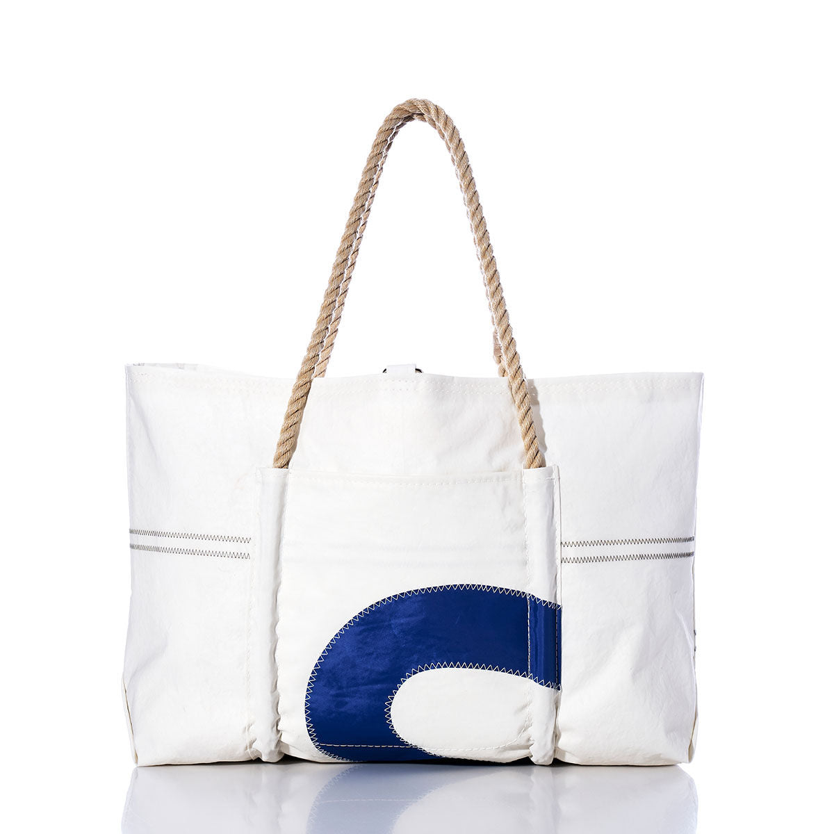 Vintage Blue 30 Wharf Tote Alternate View
