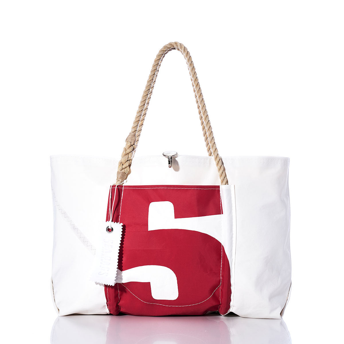 Vintage Red 5 Wharf Tote