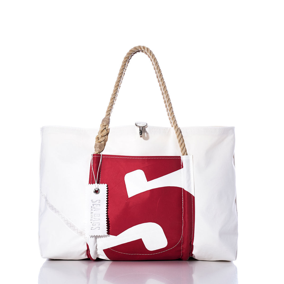 Vintage Red 5 Wharf Tote