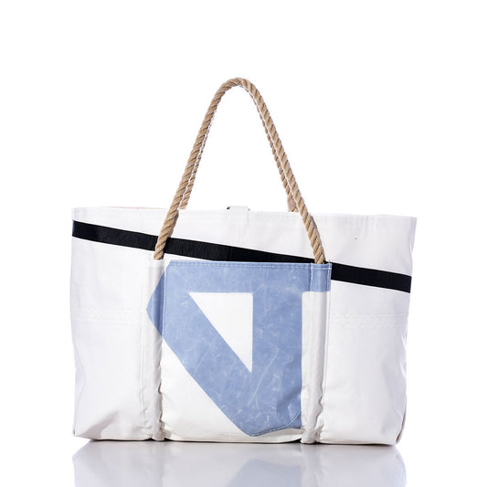 Vintage Blue U Wharf Tote Alternate View