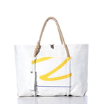 Vintage Yellow and Blue Wharf Tote