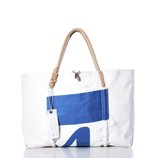 Vintage Blue 4 Wharf Tote