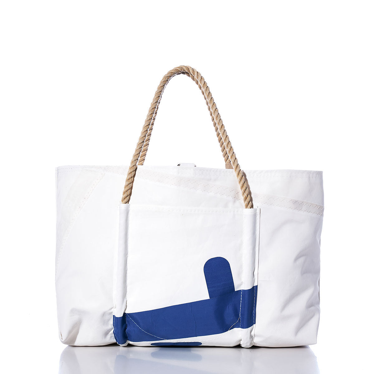 Vintage Blue 4 Wharf Tote Alternate View