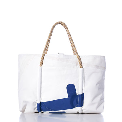 Vintage Blue 4 Wharf Tote Alternate View