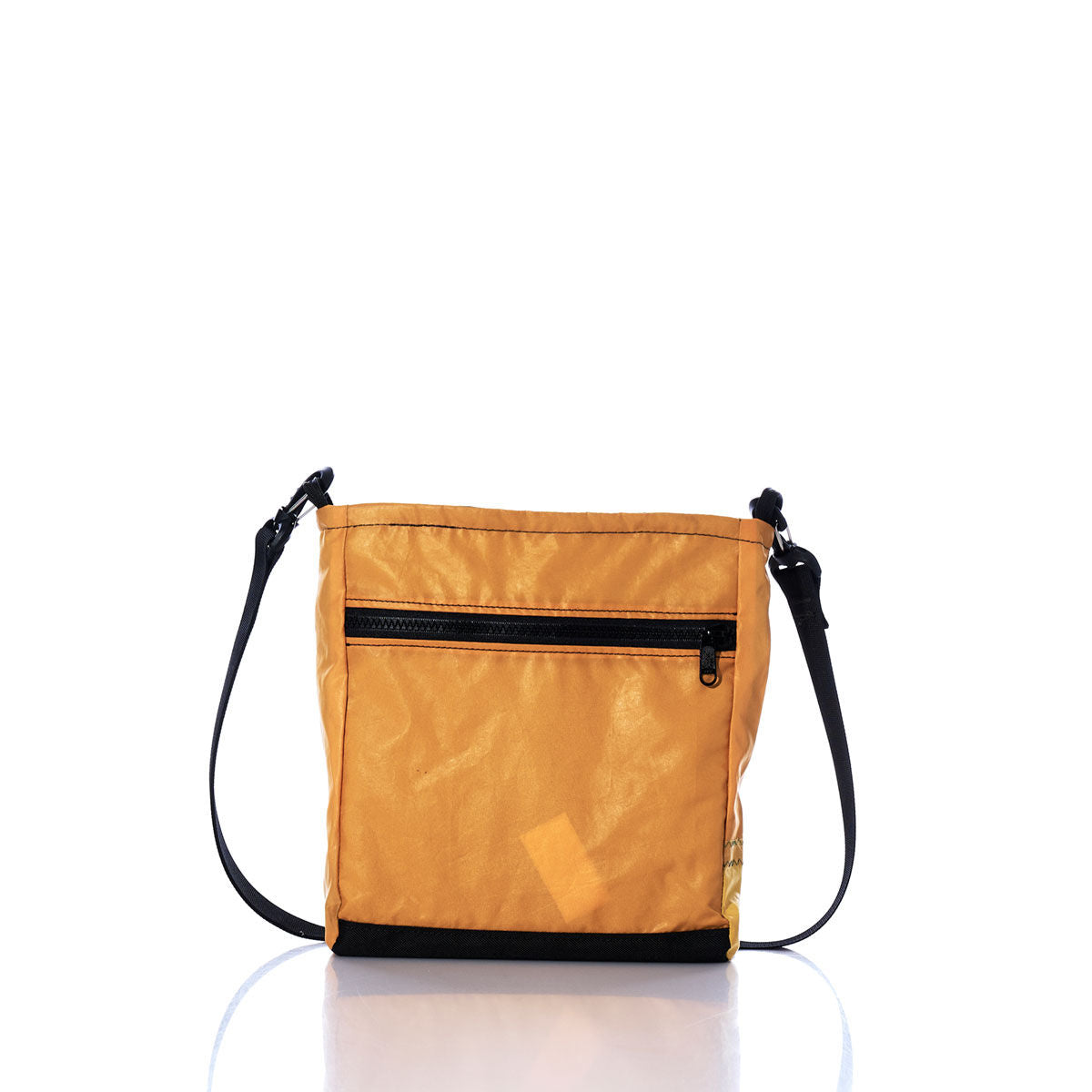 Vintage Orange and Yellow Small Voyager Crew Crossbody Alternate View