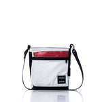 Vintage Red and Black Small Voyager Crew Crossbody