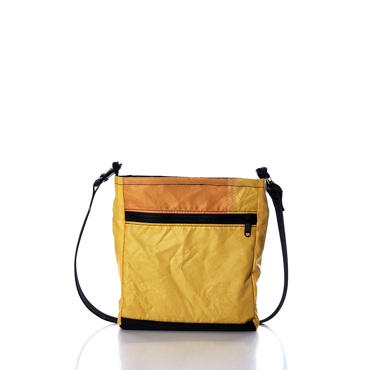 Vintage Yellow and Orange Small Voyager Crew Crossbody Alternate View