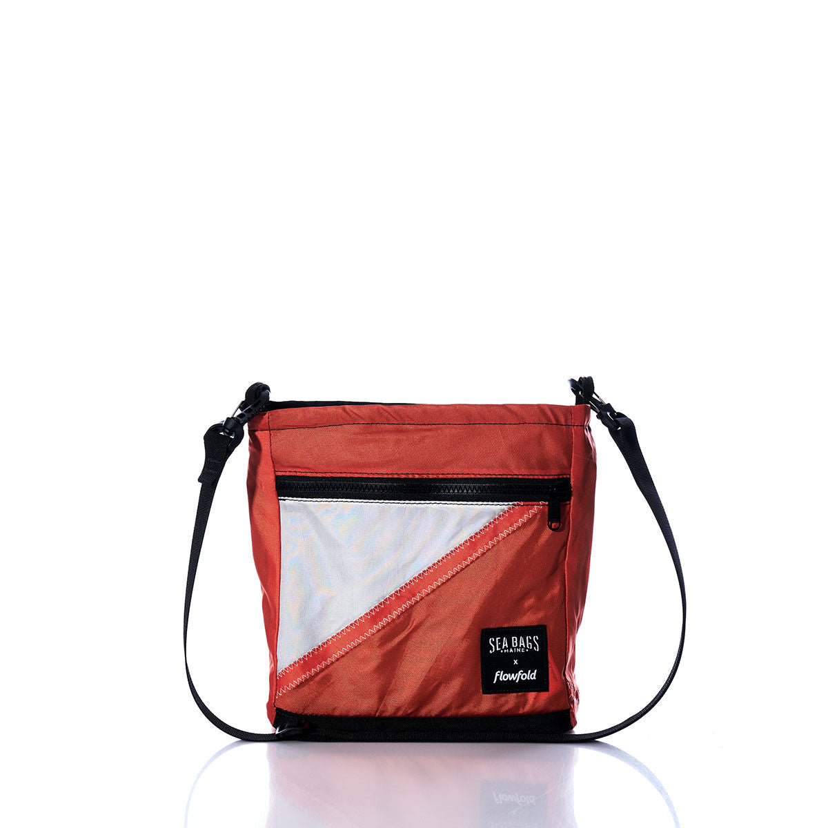 Vintage Orange Small Voyager Crew Crossbody