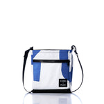 Vintage Blue and White Small Voyager Crew Crossbody