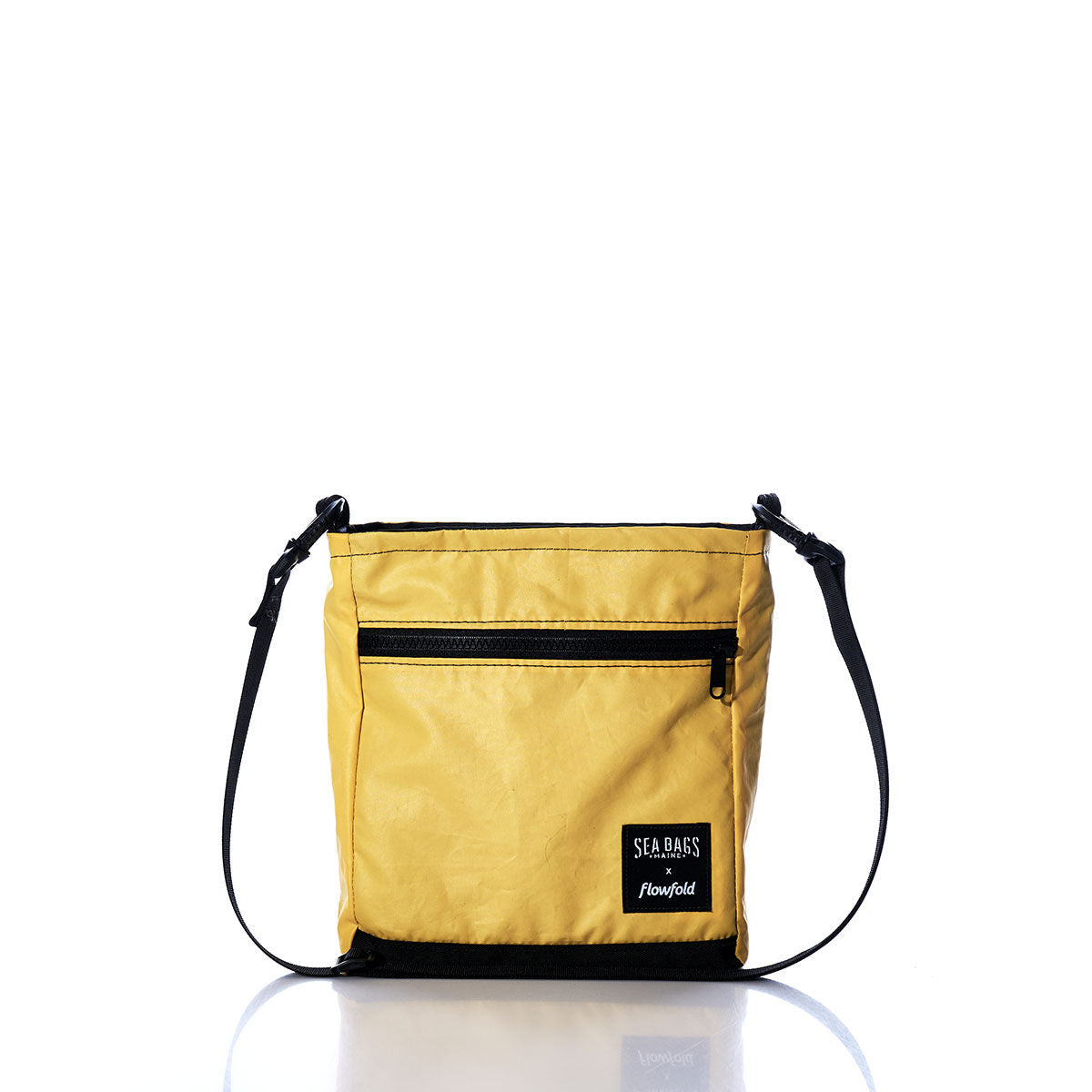 Vintage Yellow Small Voyager Crew Crossbody