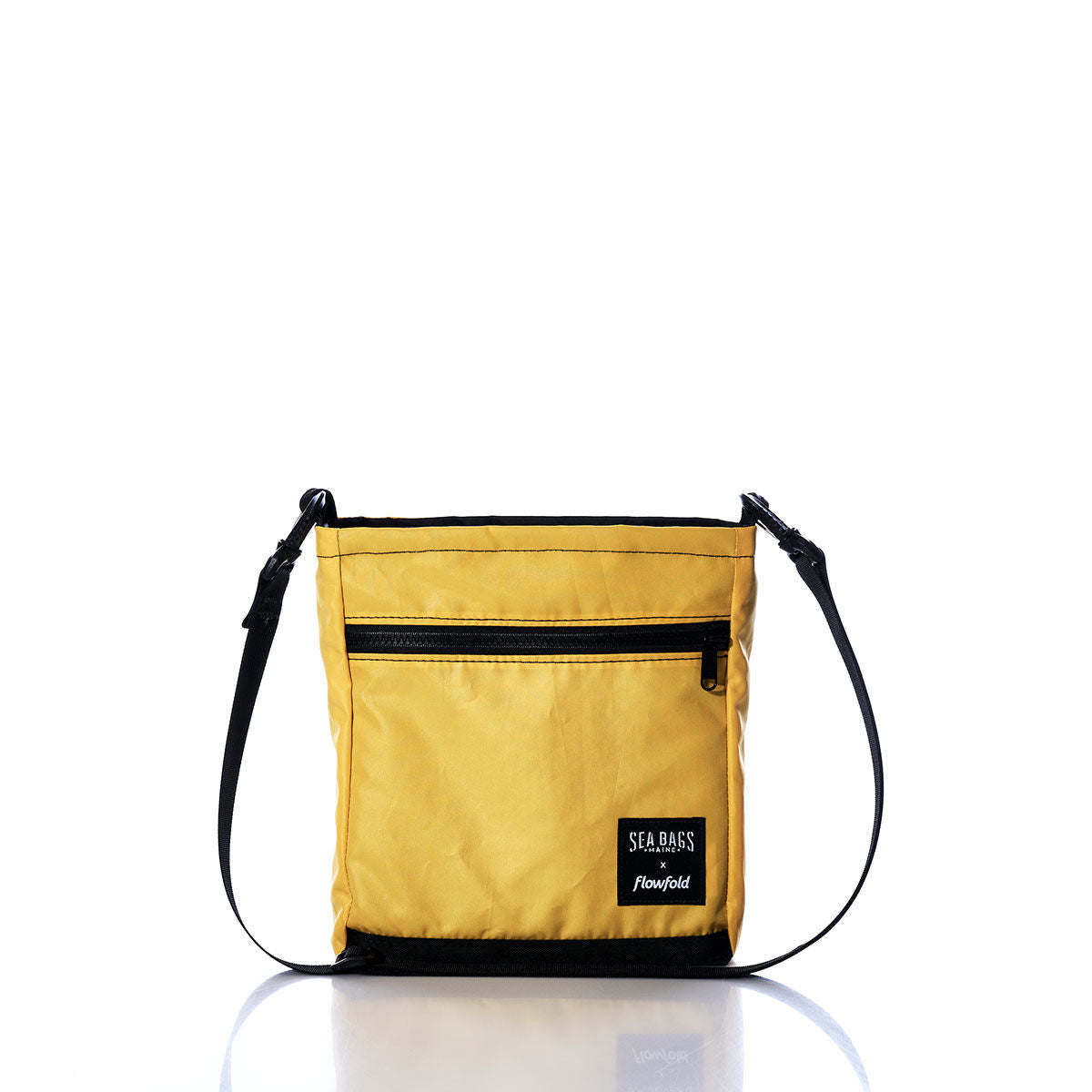 Vintage Yellow Small Voyager Crew Crossbody