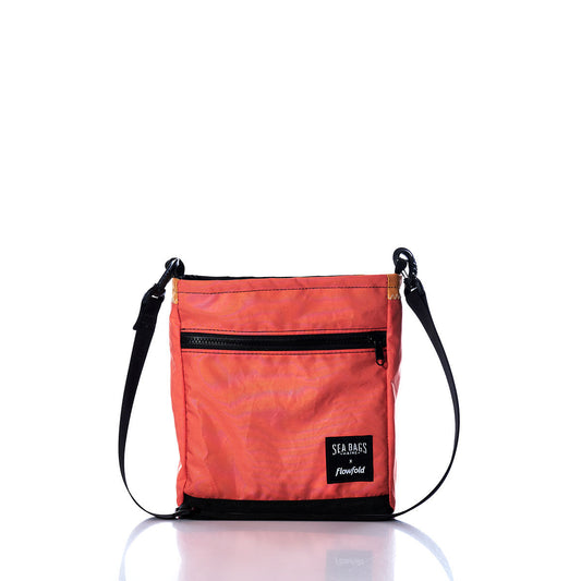 Vintage Orange Small Voyager Crew Crossbody