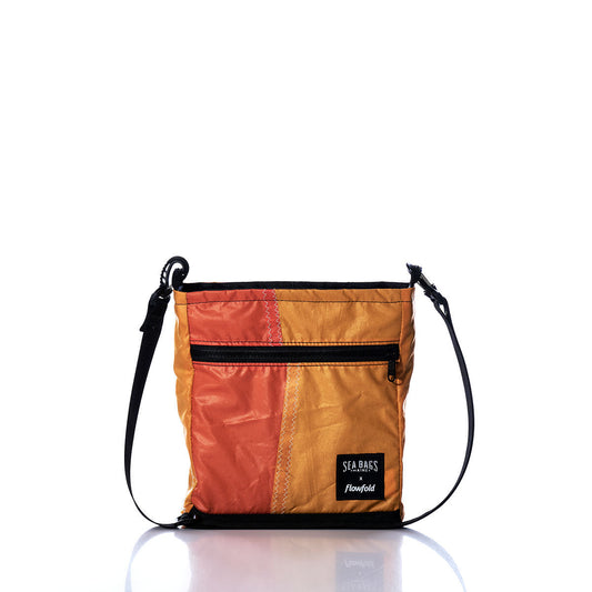 Vintage Orange Small Voyager Crew Crossbody