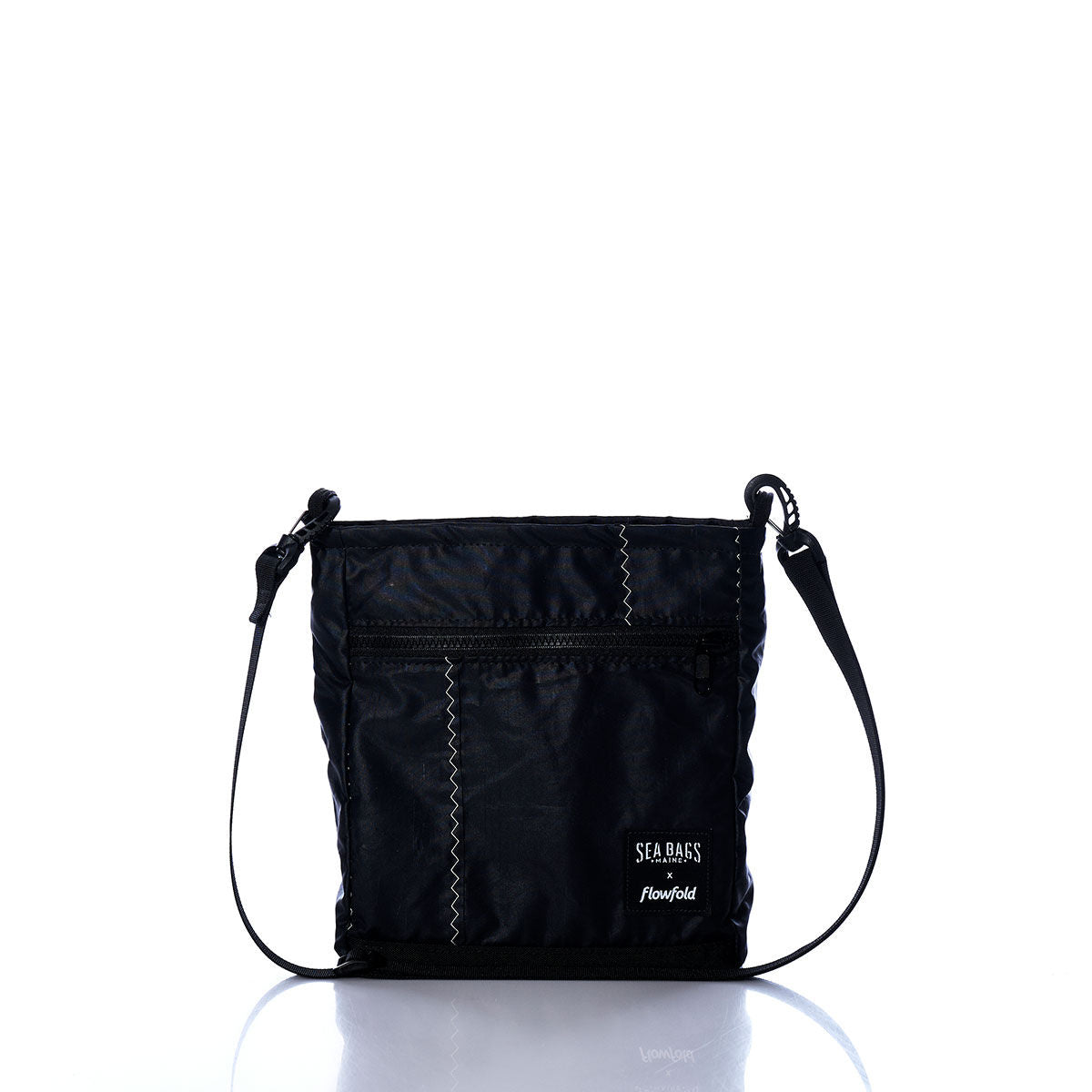 Vintage Black Small Voyager Crew Crossbody