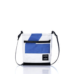 Vintage Blue Numbers Small Voyager Crew Crossbody