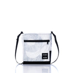 Vintage Black and White Small Voyager Crew Crossbody