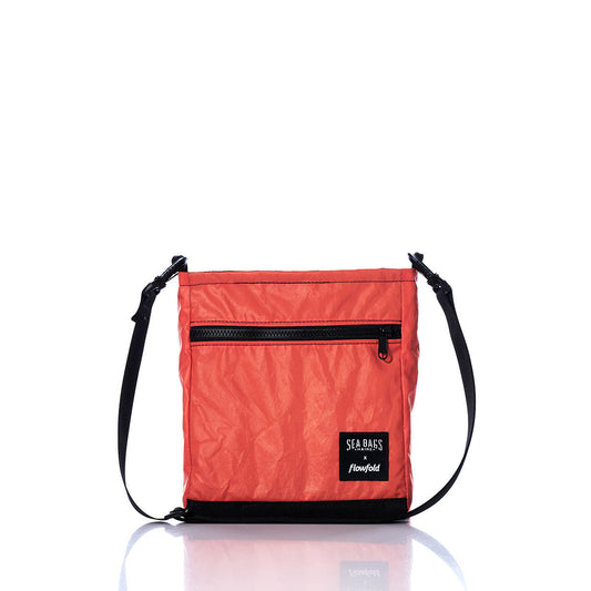 Vintage Orange Small Voyager Crew Crossbody